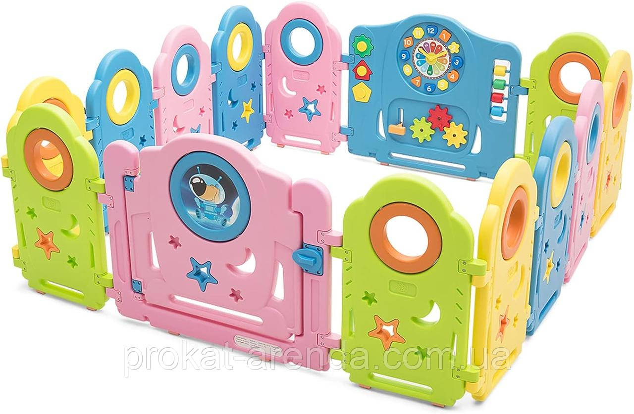 Манеж огорожа Costzon Baby Play Yards 150 см. х 115 см.