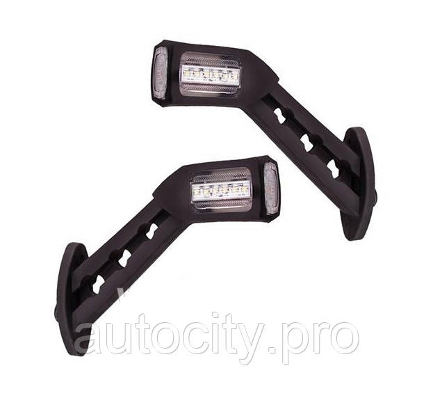 Ліхтар габаритний TH-315 (рога, LED, 12/24V, 18см, компл.) TH-602 Thoc Auto