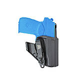 Кобура внутрішньопоясна Ata-Gear Fantom Ver.4 для зброї ПМ/ПМР/ПМ-Т. Чорний, правша, фото 5