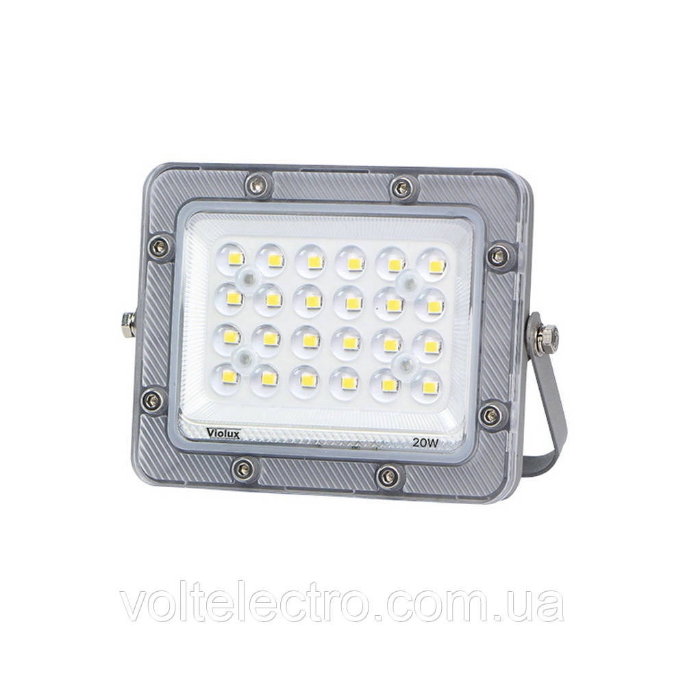 Прожектор LED Violux CARBON 20W 5000K 2000lm IP65 ( 400142 ), фото 1