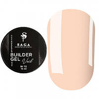 Saga builder gel veil гель для нарощування №10