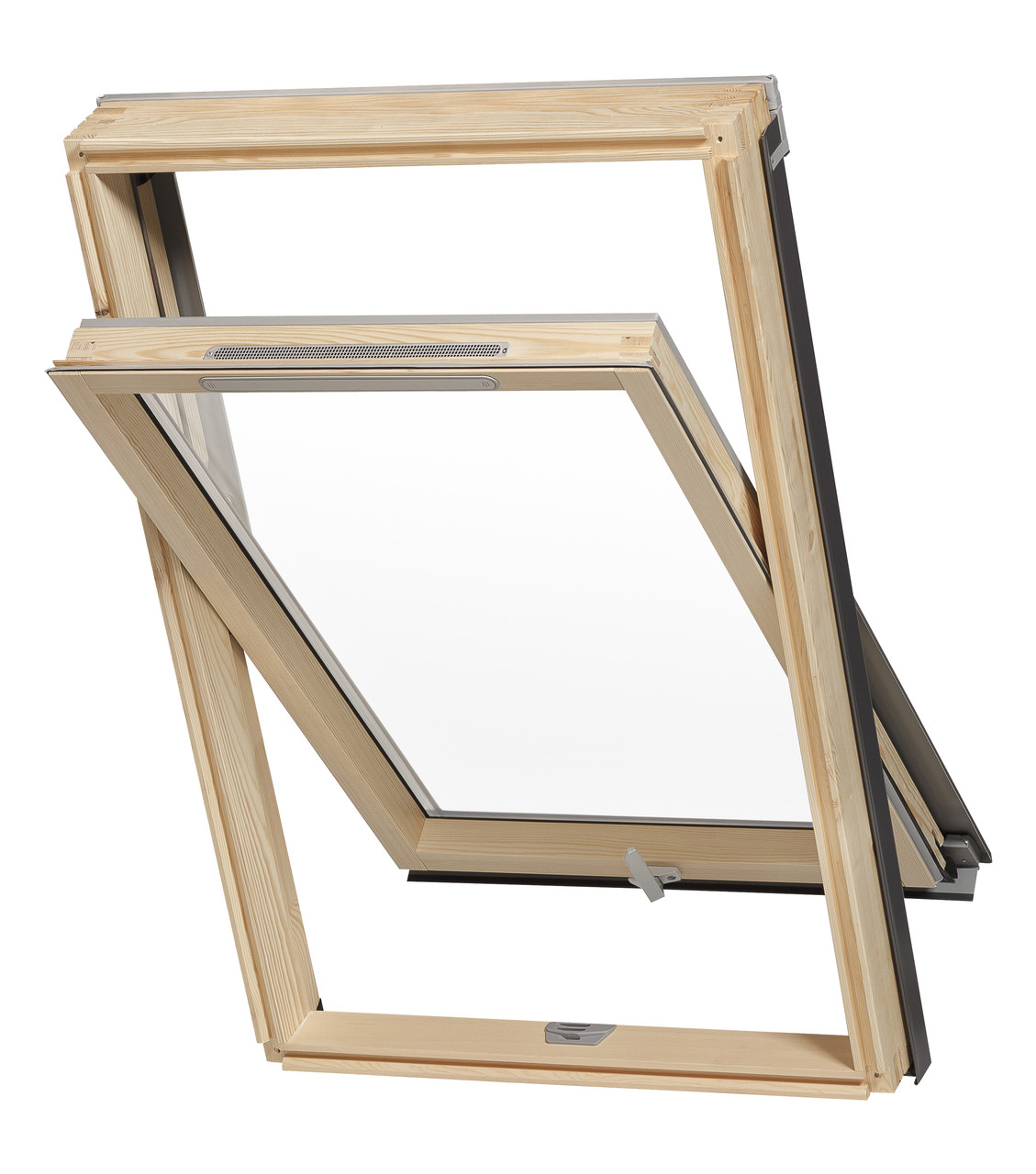 Мансардне вікно VELUX RoofLITE+ AVY B900 (з вентиляцією) 114*118, фото 1