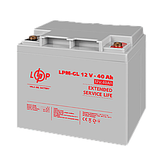 Акумулятор гелевий LPM-GL 12V - 40 Ah, фото 4