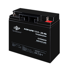 Акумулятор AGM LPM 12V - 20 Ah, фото 5
