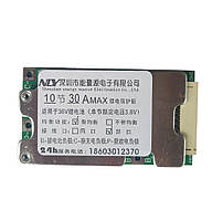 Контролер BMS 10S 36V 30A (40A) li-ion роздільний порт з балансуванням