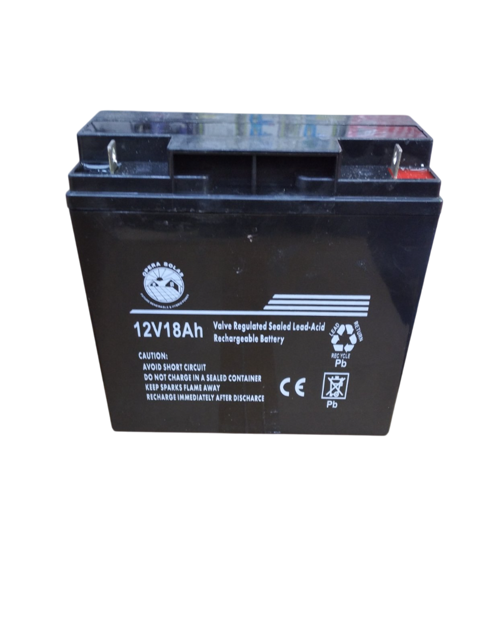 Акумулятор для генератора 18 Аh 12 v для генераторів потужністю 5,0 — 10,0 кВт, фото 1