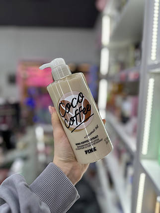 Зволожуючий лосьйон для тіла Victorias Secret Pink Coco Coffee Lotion 414мл, фото 1
