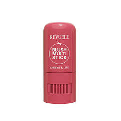 Рум'яна-стик кремовий Revuele Blush Multi Stick тон 03 Темно-рожевий, 7,5 г