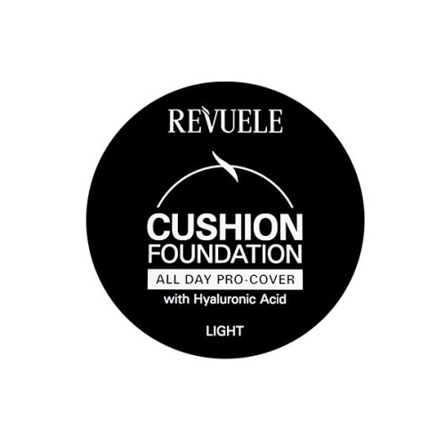 Тональний крем-кушон для обличчя Revuele Cushion Foundation тон Світло-бежевий, 9 г