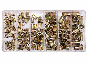 Заклепки різьбові сталеві YATO M3, M4, M5, M6, M8, M10 (YT-36481)