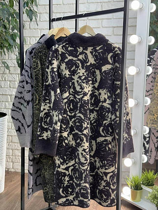 Неймовірний жіночий кардиган, тканина "Кашемір" 52, 54, 56, 58 розмір 52, фото 2