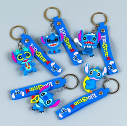 Брелоки гумові Стич 10 см