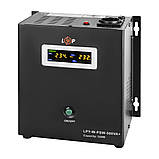 Комплект резервного живлення LogicPower ДБЖ 12V LPY-W-PSW-500VA з LiFePO4 акумулятором 12V-100Ah, фото 5