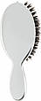 Щітка JANEKE Silver Hairbrush з натуральною щетиною кабана та нейлоном S, фото 2