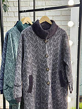 Неймовірний жіночий кардиган, тканина "Кашемір" 52, 54, 56, 58 розмір 52, фото 3