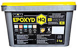 Епоксидна затирка фуга WIM EPOXYD HQ колір 1/14 Антрацит (Вім Епоксид) для швів плитки відро 2 кг, фото 7