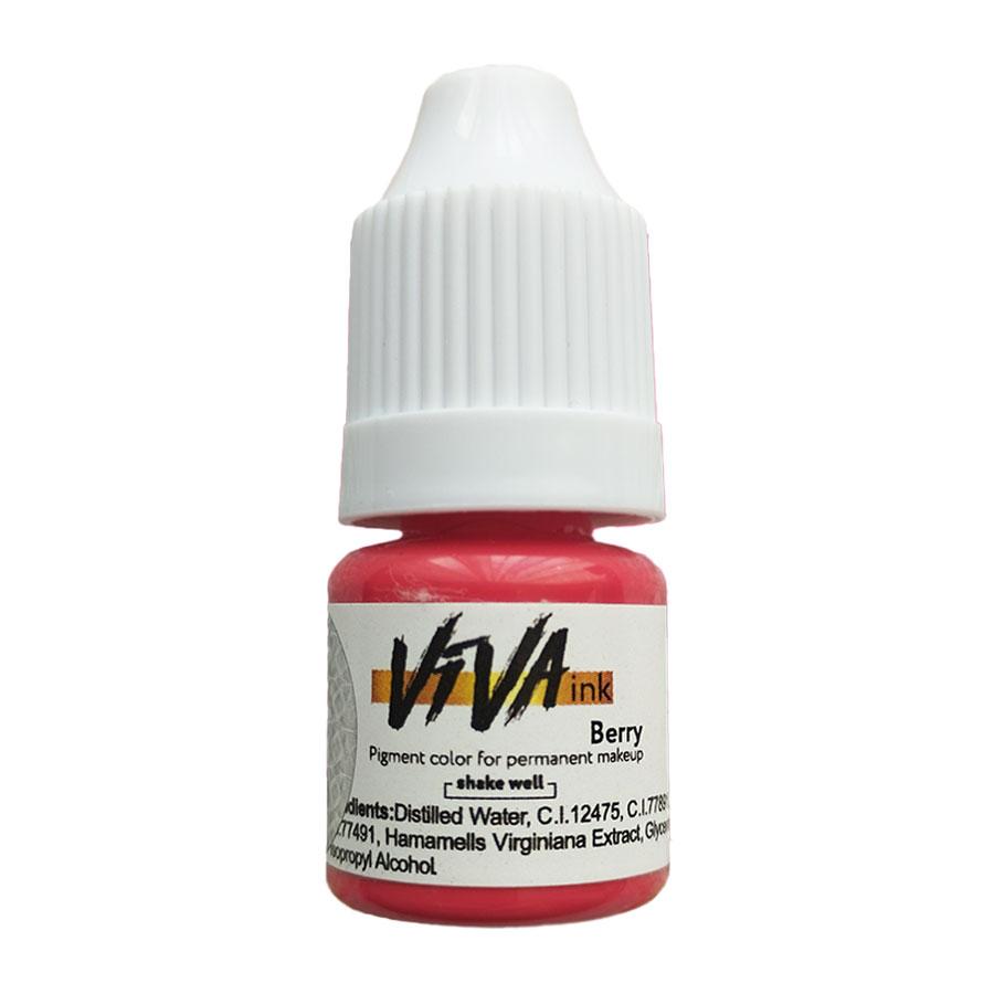 Пігмент для татуажу VIVA ink Lips #6 Berry, 4 мл