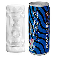 Pretty Love Pop-Top Can Masturbator 11cm Blue Кітті