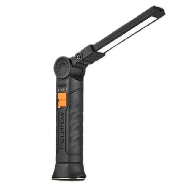 Ліхтар поворотний Worklight G52-LED+COB з магнітом та гаком