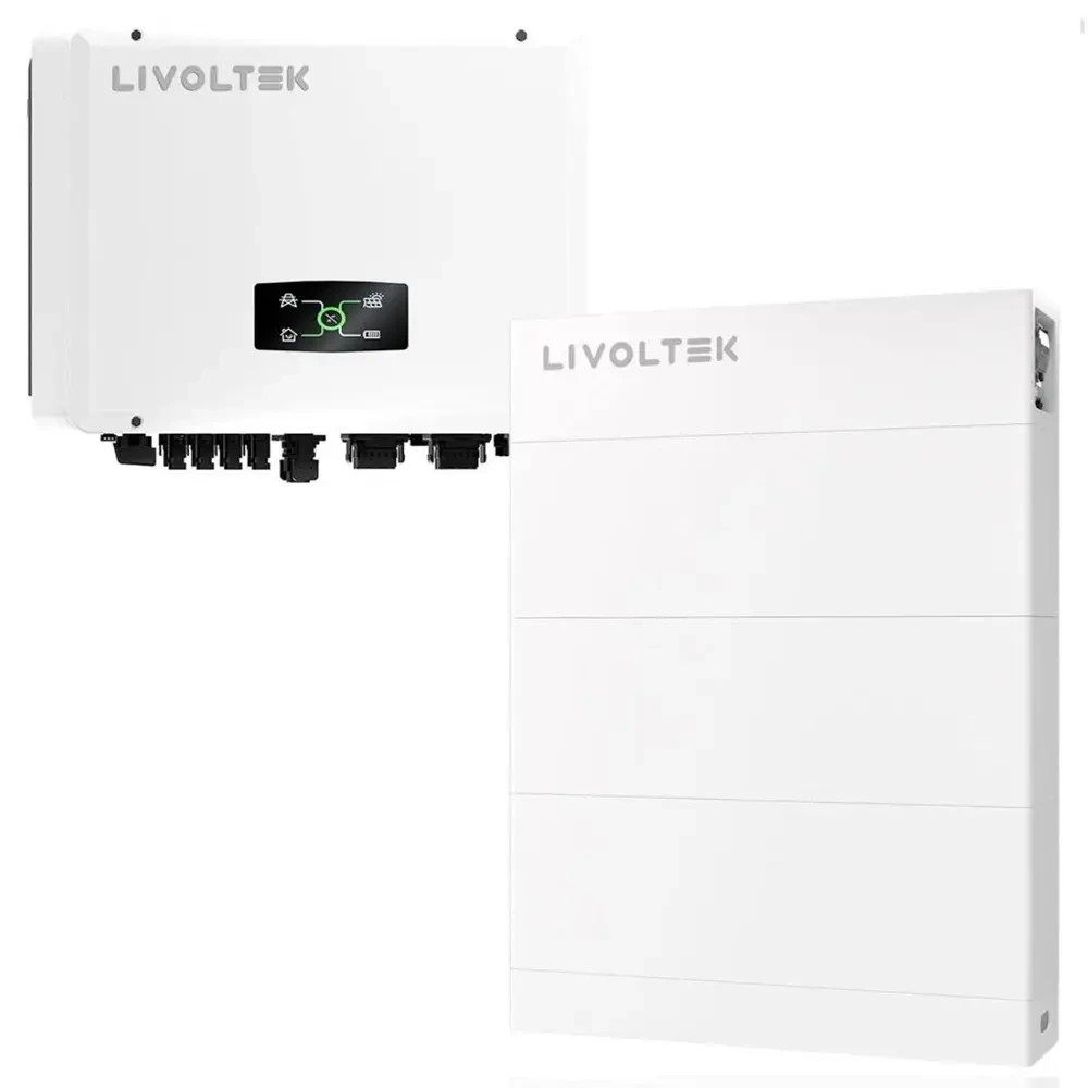 Електростанція гібридна для дому Livoltek 3F ALL-IN-ONE 12kw+15kw+BMS