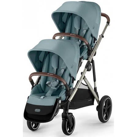 Коляска для двійні Cybex Gazelle S Sky Blue, фото 1