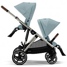 Коляска для двійні Cybex Gazelle S Sky Blue, фото 3