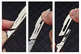 Скальпель, ніж для розпакування, скальпель з можливістю заміни леза + 10 лез, фото 4