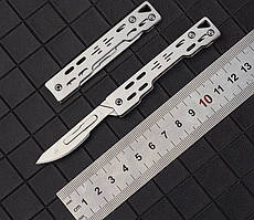 Скальпель, ніж для розпакування, скальпель з можливістю заміни леза + 10 лез