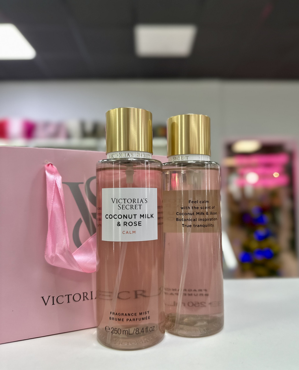 Спрей для тіла Coconut Milk & Rose Natural Beauty Fragrance Mist Victorias Secret 250ml