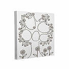 Новинка Картина Розмальовка Riviera Blanca Совине дерево (по контурам) (KG-002) 25 х 25 см, фото 2