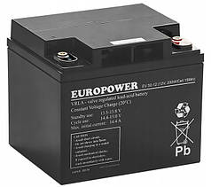 Акумулятор Europower EV 50-12V AGM VRLA 12V 50AH