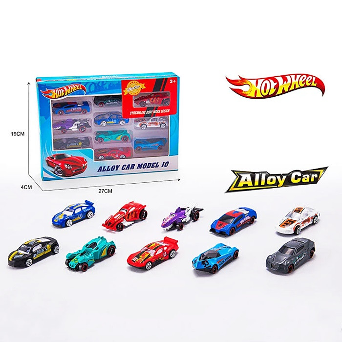 Набір машинок металевих (6663), фото 1