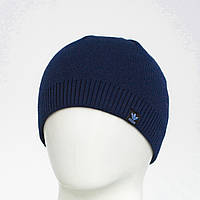 Шапка Adidas P-2202 (пряма фліс) синій
