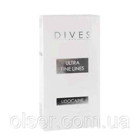 DIVES MED ULTRA FINE LINES lidocaine, 1 ml