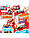 Cars-тачки трейлер мак і змійка макквін змінний колір hpd82 mack workshop colour changing, фото 9