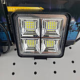 Фара LED  64 Вт 64лед  квадратна, фото 3