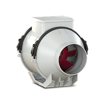 Lineo 100 T канальний вентилятор Vortice з таймером, на дві швидкості 180-255 м³/год.