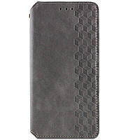 Чохол-книжка для смартфона Rubic Leather for Samsung Galaxy A35 Grey