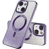 Чохол з магсейфом для Apple iPhone 15 Purple