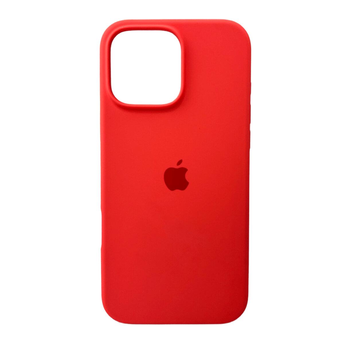Силіконовий чохол для Apple iPhone 16 Pro 18,Peach