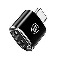 Адаптер Baseus USB Female To Type-C Male Adapter Converter Black
