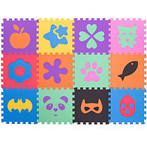 Килимок пазл дитячий 'Тварини' SP-Planeta C-3529 12 шт. кольору в асортименті Код C-3529, фото 5