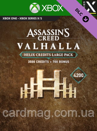 Assassin's Creed Valhalla - Helix Credits Large Pack (4,200) (Xbox Series X/S) 4200 Credits - Xbox Live Key -, фото 1