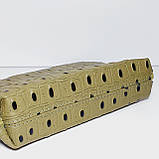 Косметичка натуральна шкіра колір світло-коричневий, фото 4