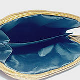 Косметичка натуральна шкіра колір рудий, фото 5