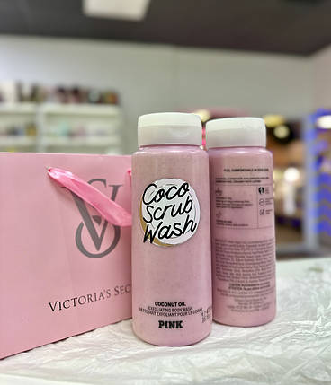 Гель для душа Victorias Secret  Pink Coco Scrub Wash 355ml, фото 1