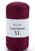 Macrame XL Yarnart(4мм)-145 бордо