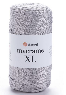Macrame XL Yarnart(4мм)-149 сірий, фото 1
