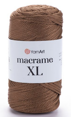 Macrame XL Yarnart(4мм)-151 темний беж, фото 1