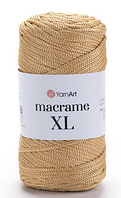 Macrame XL Yarnart(4мм)-155 золотистий беж